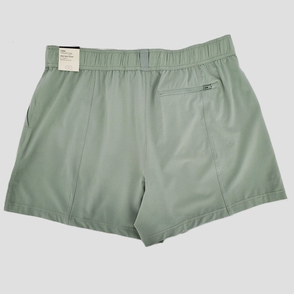 Calia Womens XL Hike High Rise Short Gray Bog Grean Relaxed Moisture Wicking - Picture 8 of 8